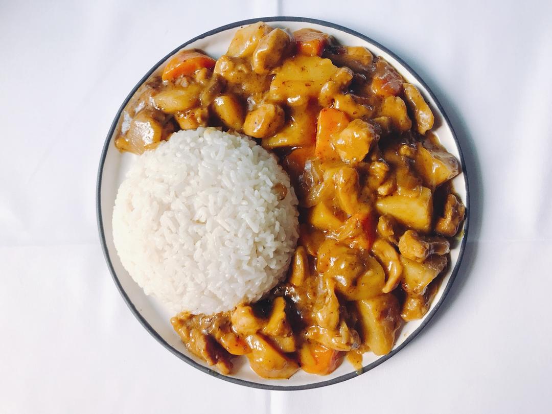 咖喱鸡肉饭