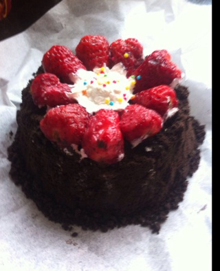 奥利奥水果奶油蛋糕