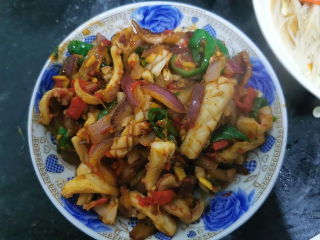 爆炒香辣鱿鱼