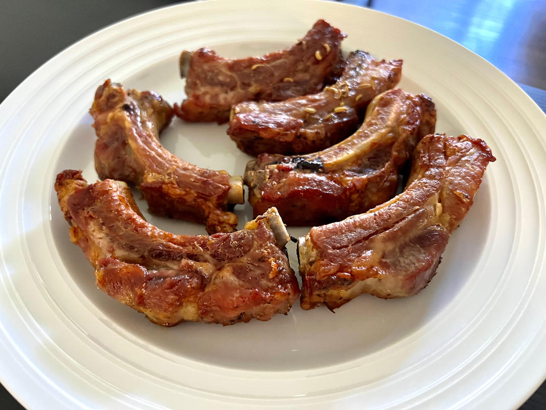 香到骨头里的蒜香排骨（烤箱）