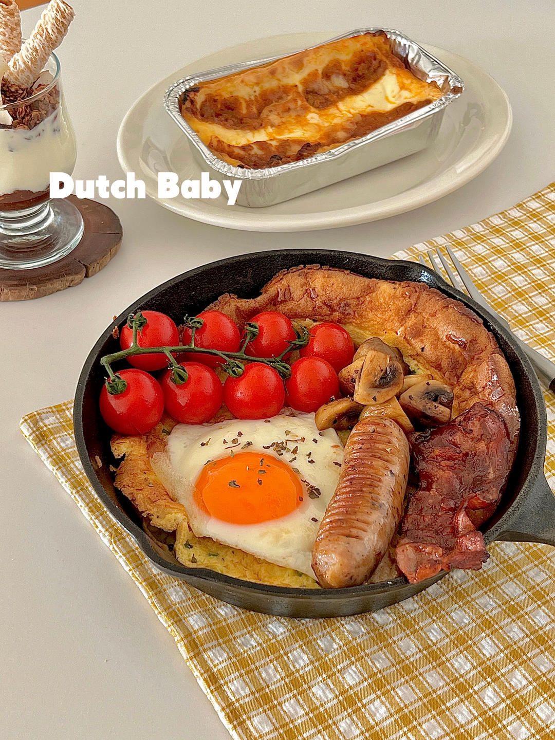 一锅端🥞咸口葱香荷兰松饼的做法