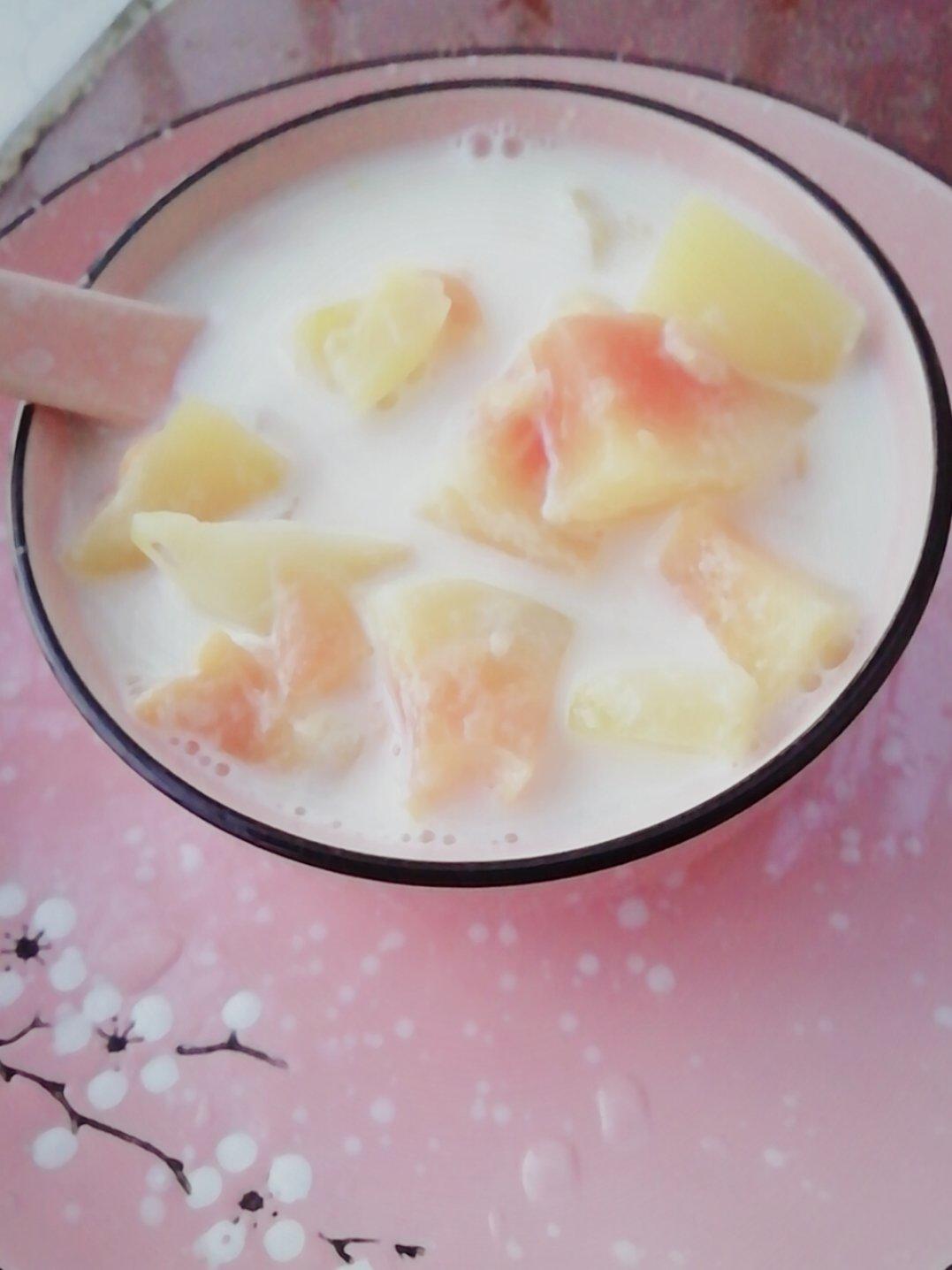 鲜百合炖鸡汤