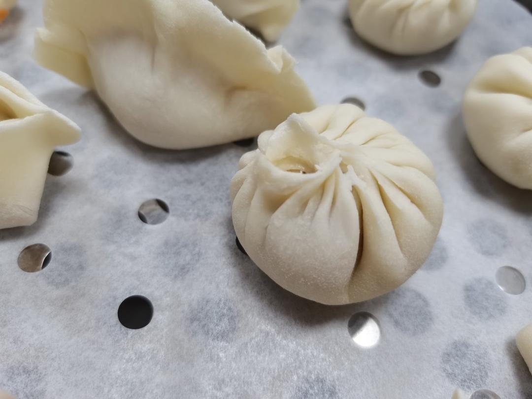 0失败灌汤小笼包(饺子皮版)