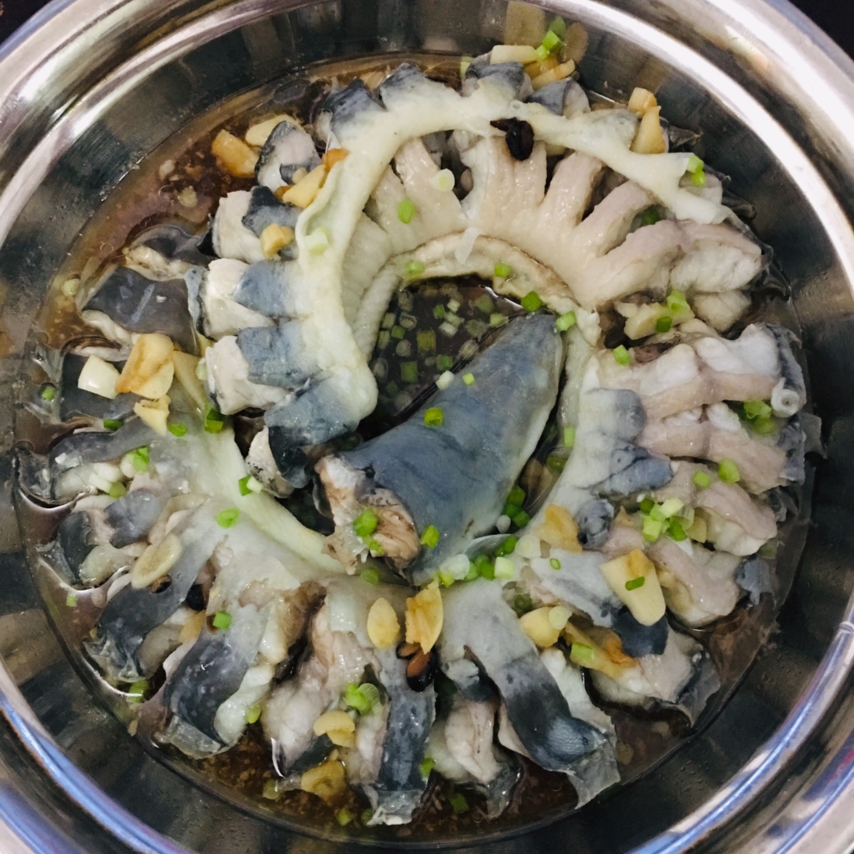 广东豆豉蒸白鳝图片