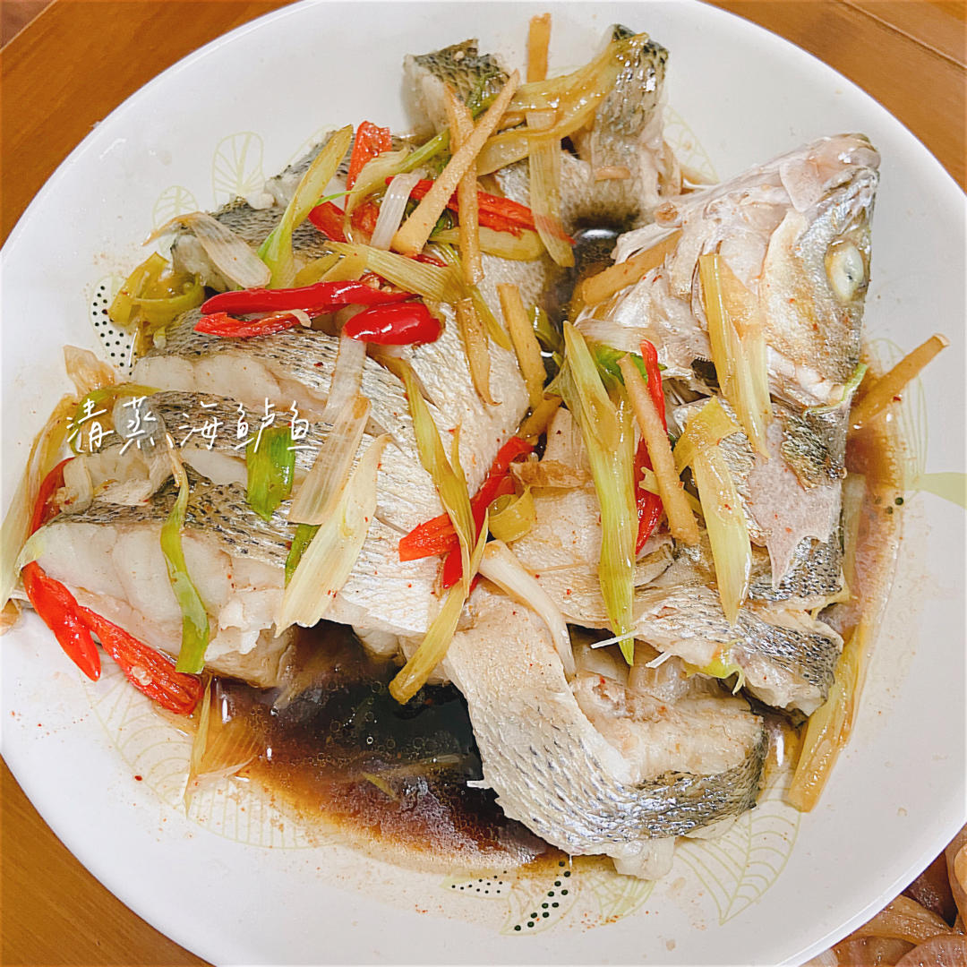 清蒸鲈鱼，三步搞定！