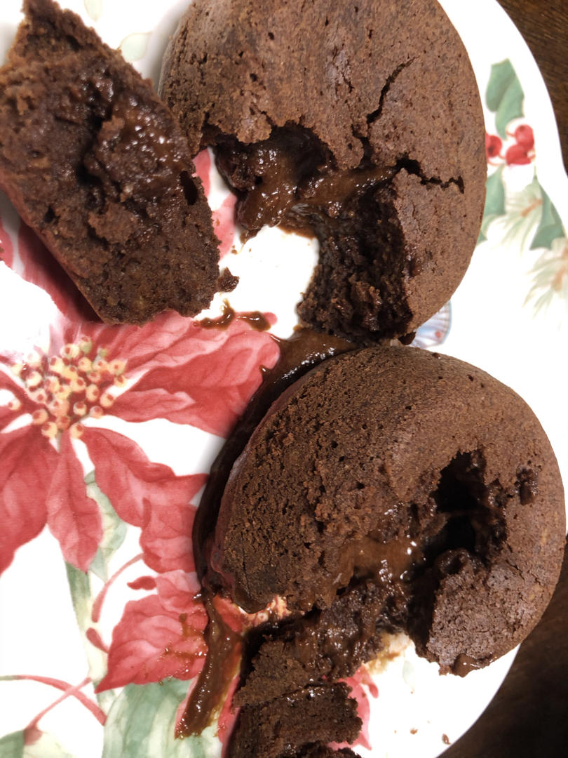 巧克力熔岩蛋糕(全图文超简单)