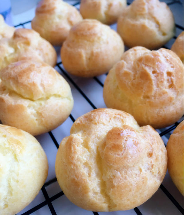 卡仕达奶油泡芙