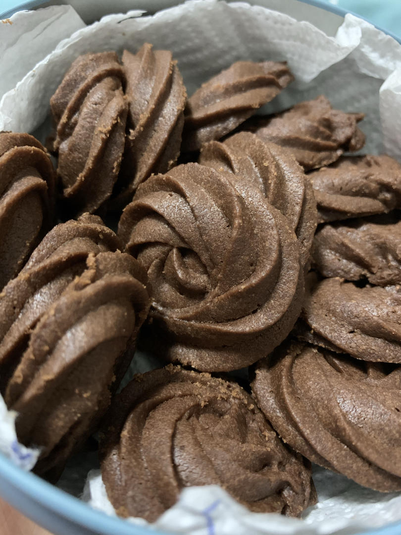 圣诞主题挤花曲奇