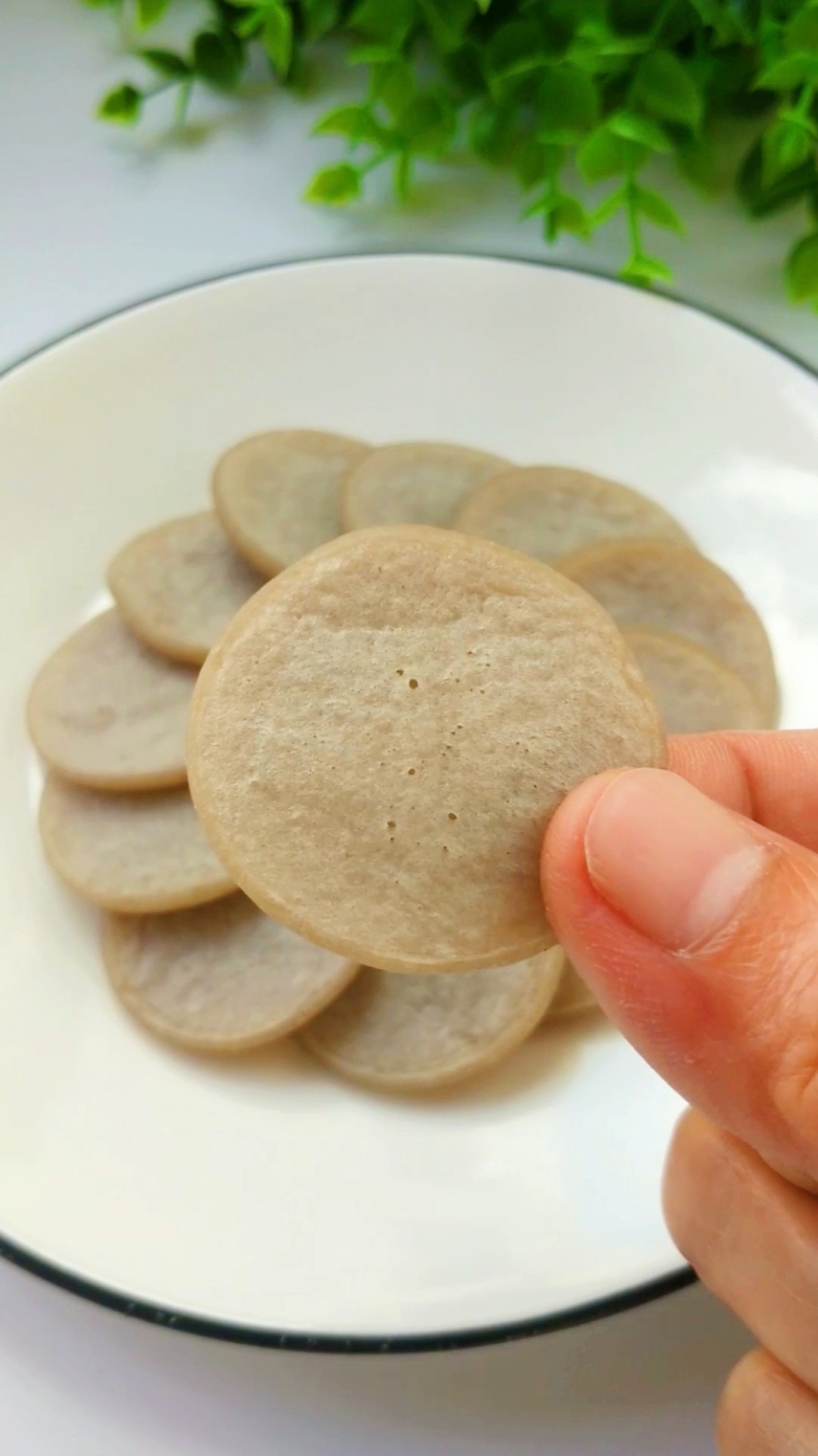 香蕉松饼无蛋版 8+宝宝辅食