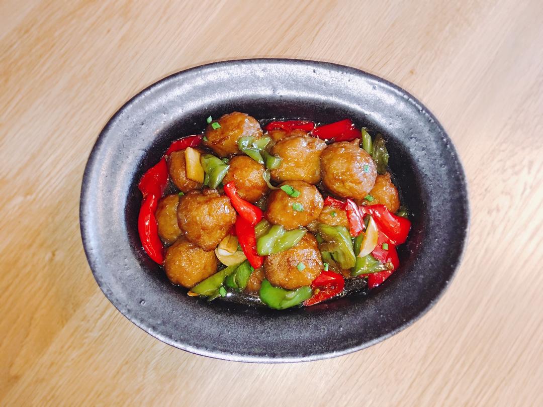 糖醋肉圆的做法