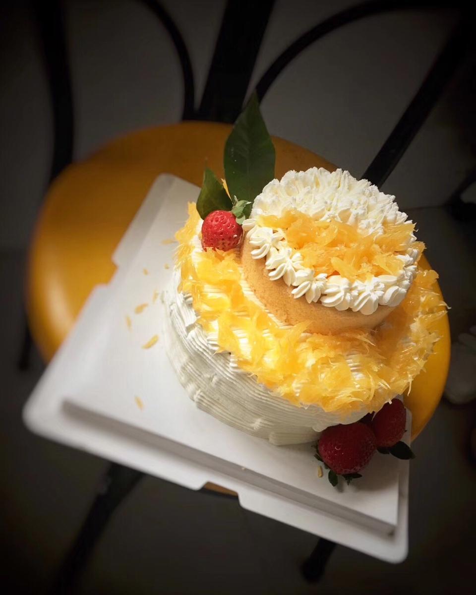 6寸戚风蛋糕（2蛋）