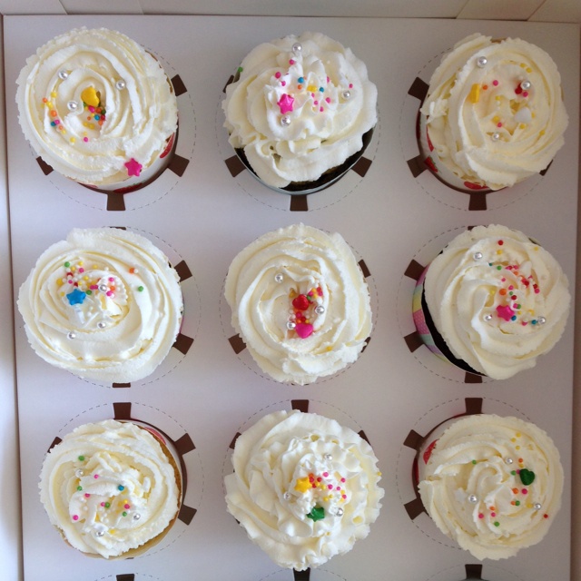 奶油戚风杯子蛋糕