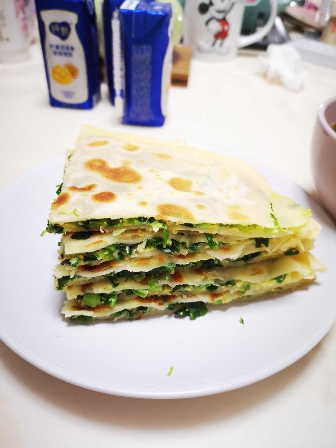 方便好吃到尖叫的大韭菜饼（比其他韭菜盒子都好吃）