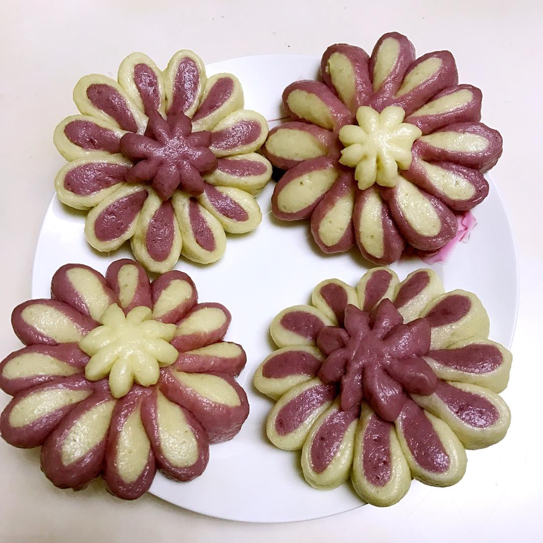 菊花馒头