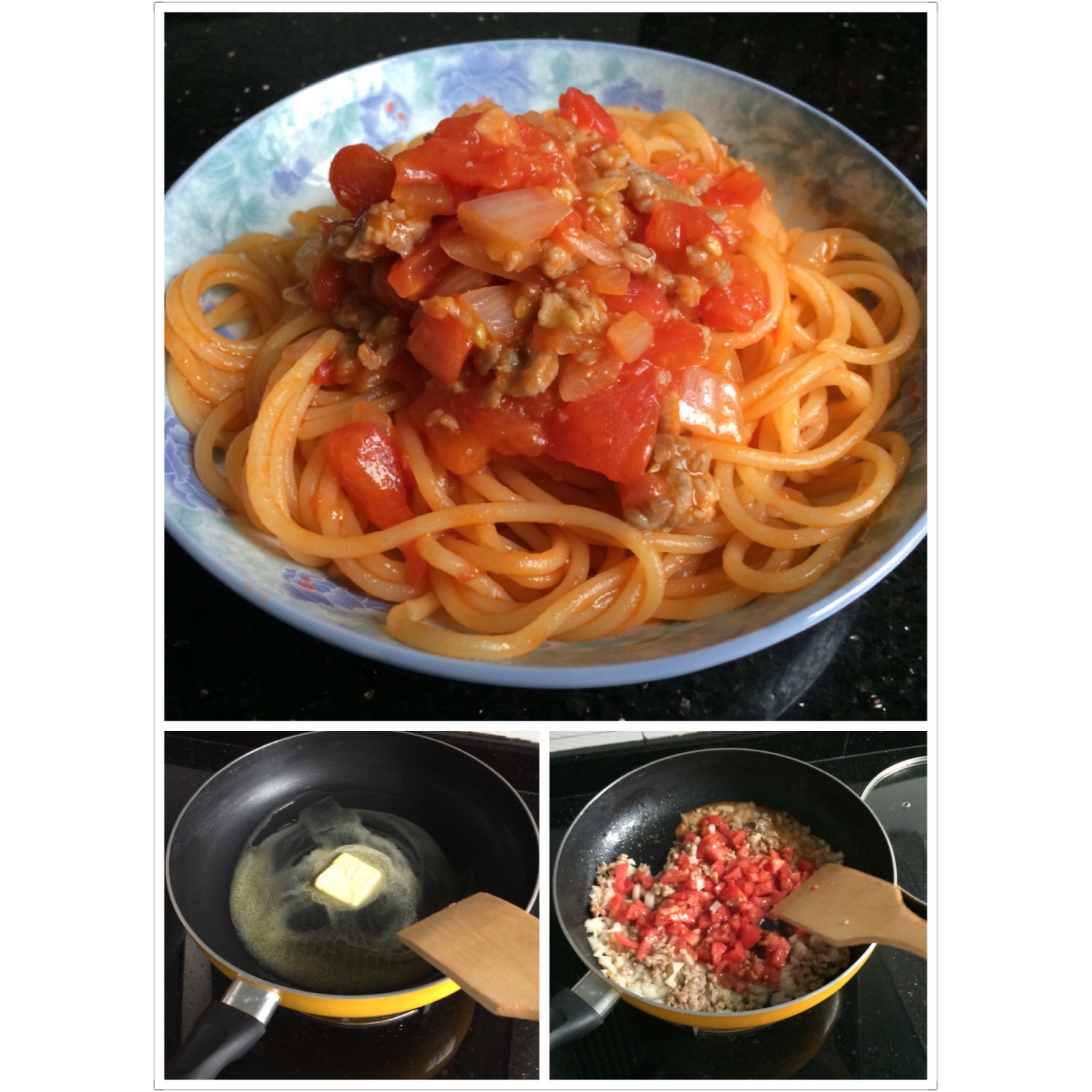 番茄肉酱意大利面