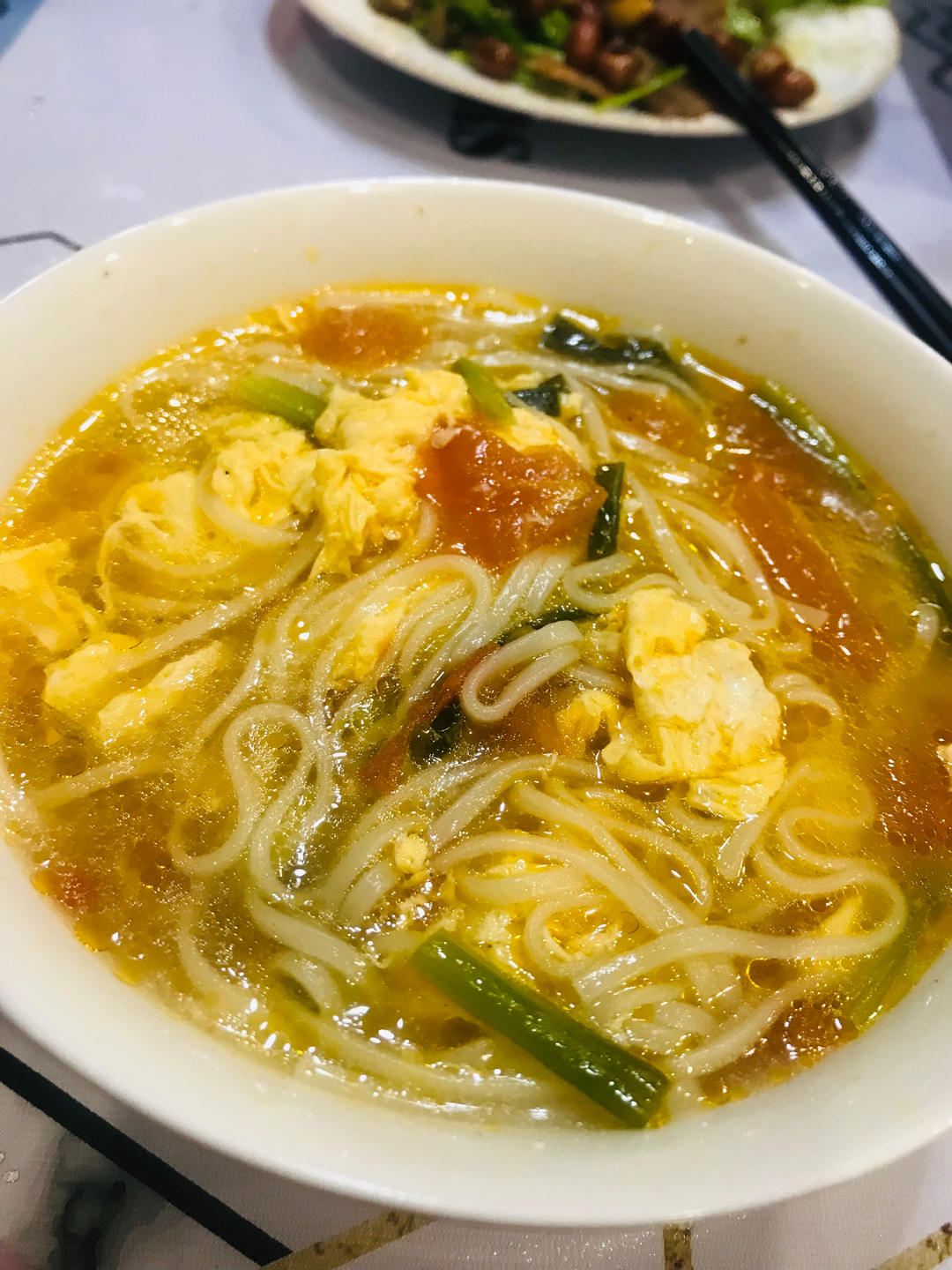 汤都要喝光的西红柿鸡蛋面