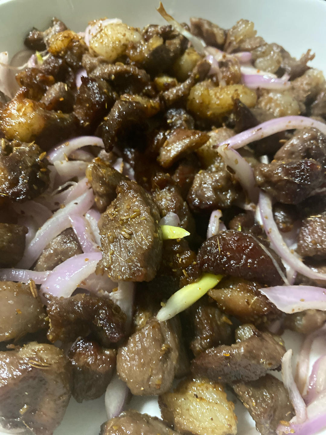 无签羊肉串（空气炸锅版接近炭烤口感）