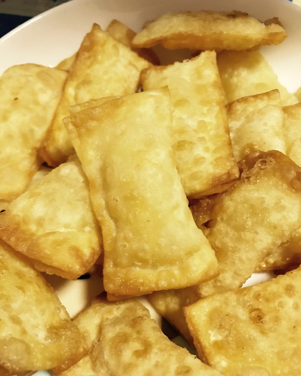 苹果派（馄饨皮版，三种做法）