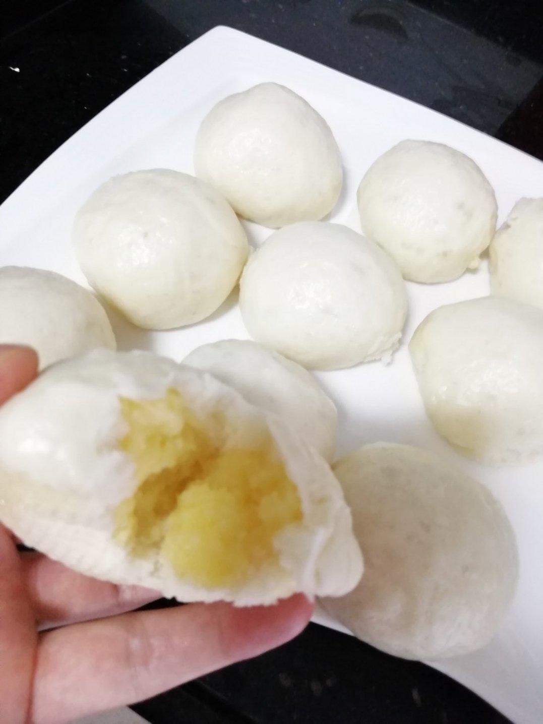 绵软奶黄馅