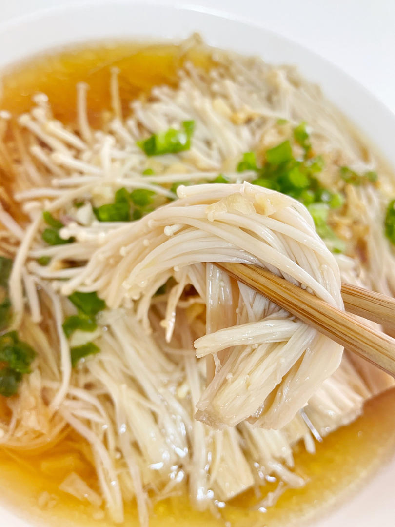 蒜蓉蒸金针菇
