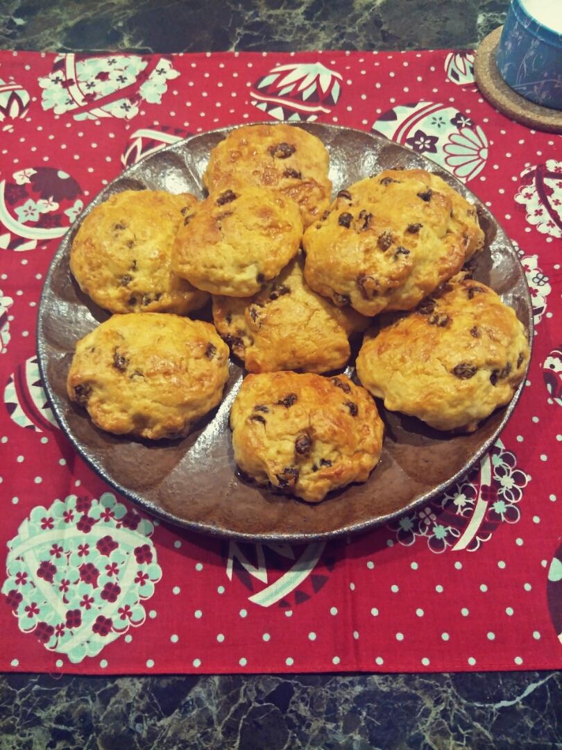 英式葡萄干scone（司康饼）