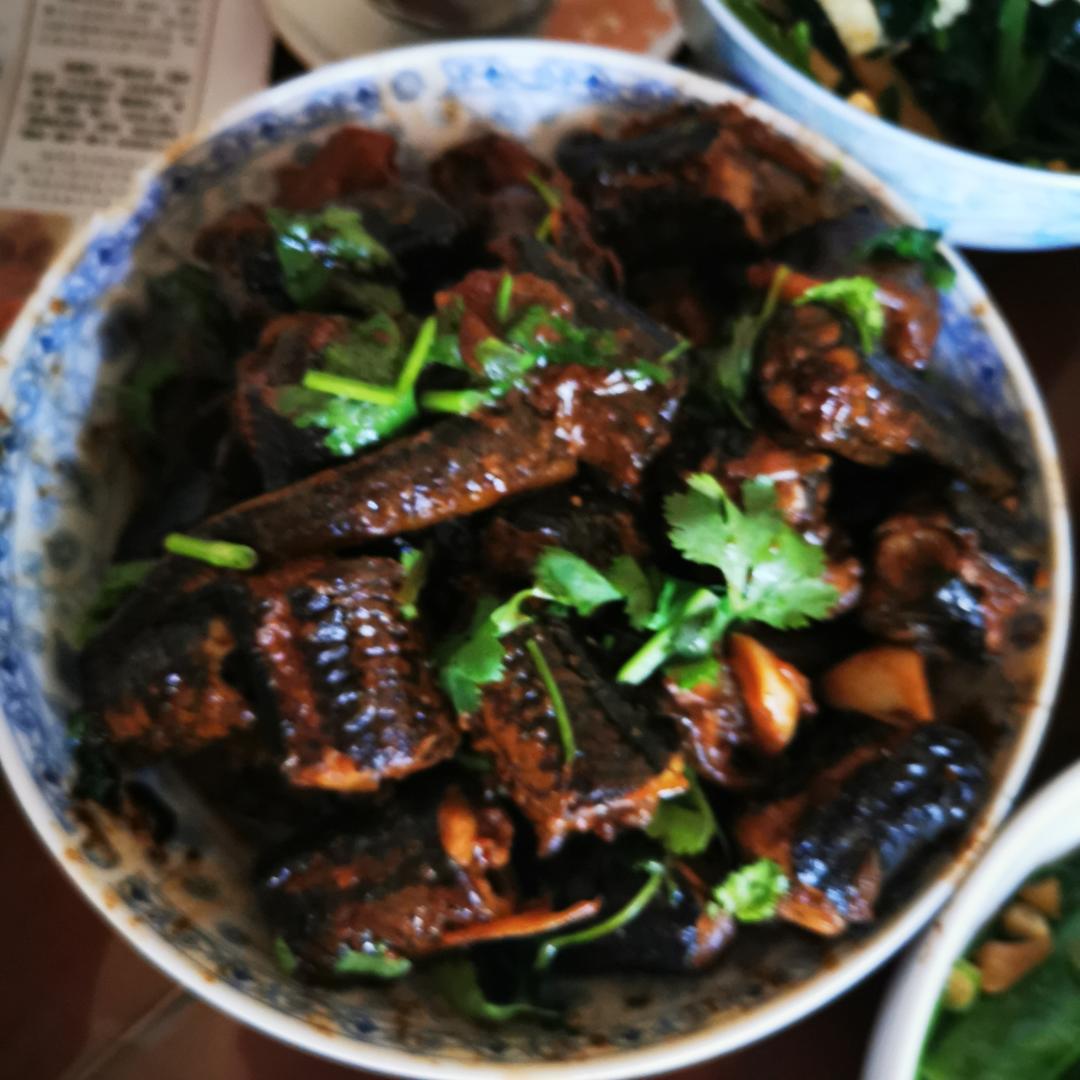 红烧黄鳝段（麻辣）