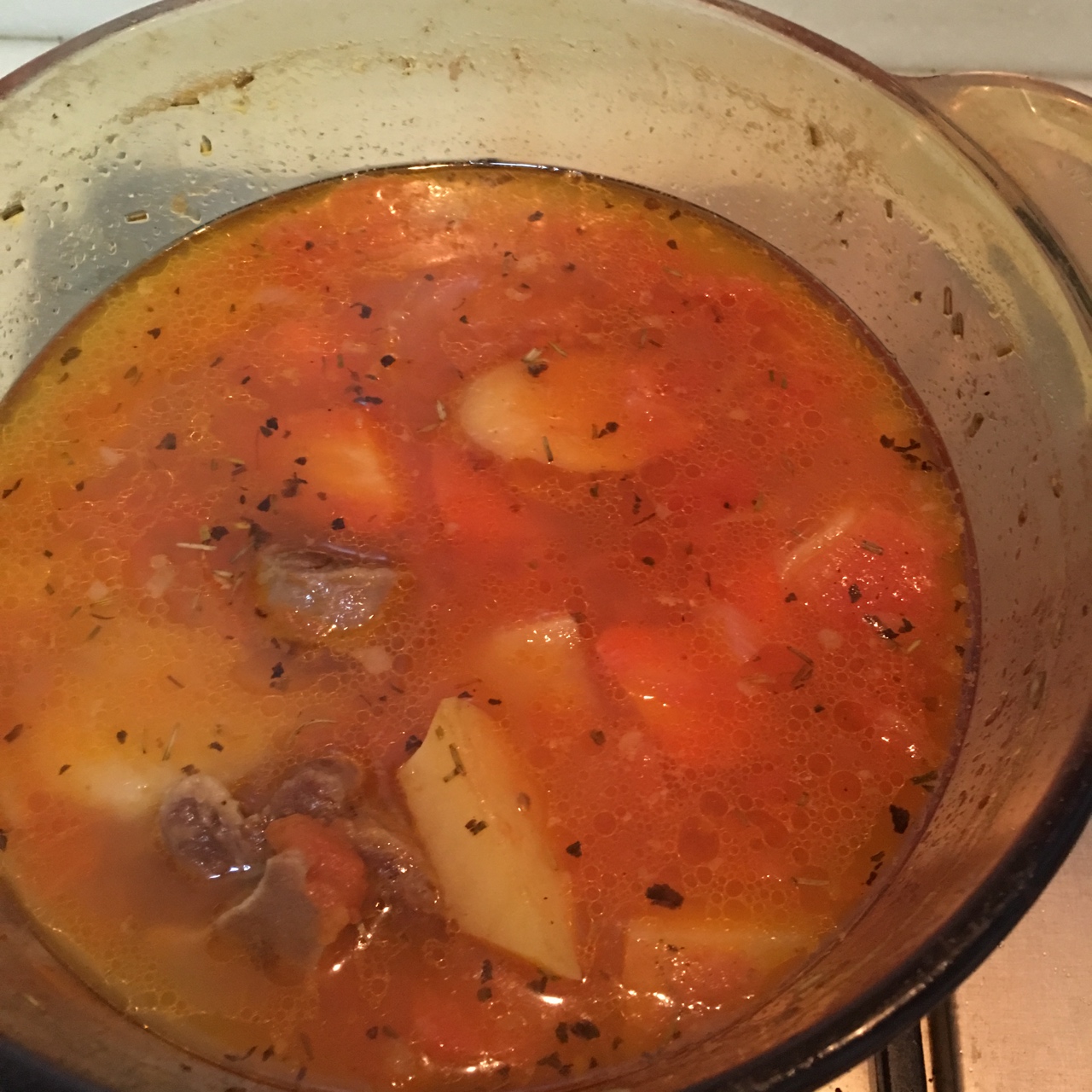 迷迭香番茄牛尾汤