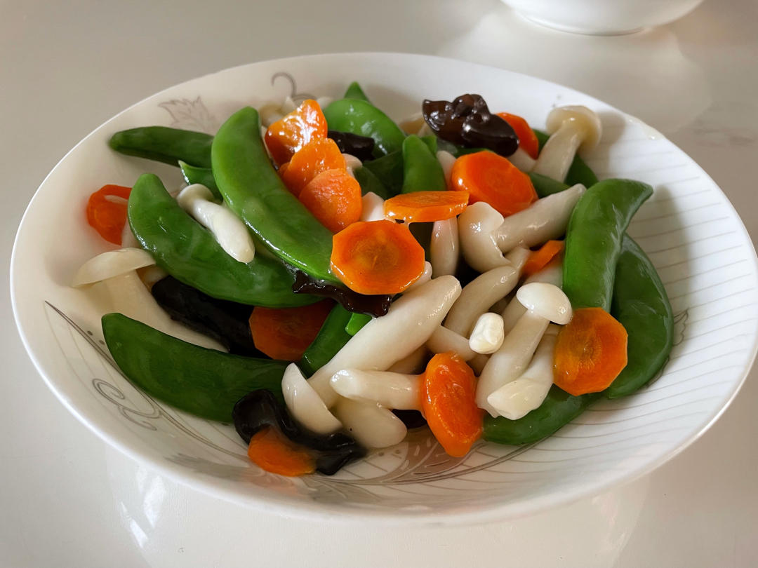 🔥鲜嫩美味，营养丰富‼️小炒白玉菇