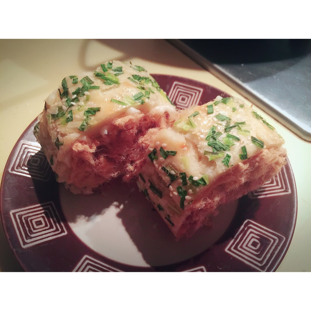 圆滚滚的肉松卷！