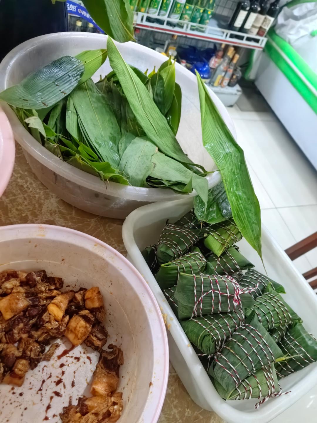 妈咪的♥️私房秘制咸蛋黄肉粽