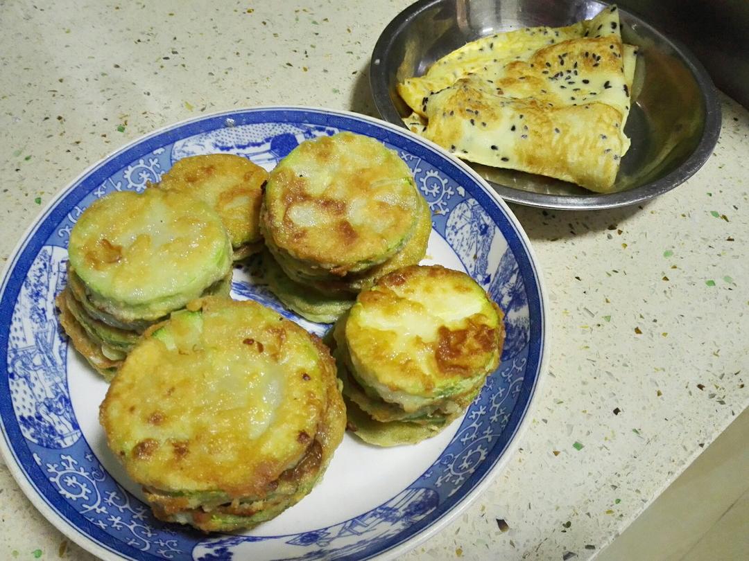 韩式西葫芦煎饼