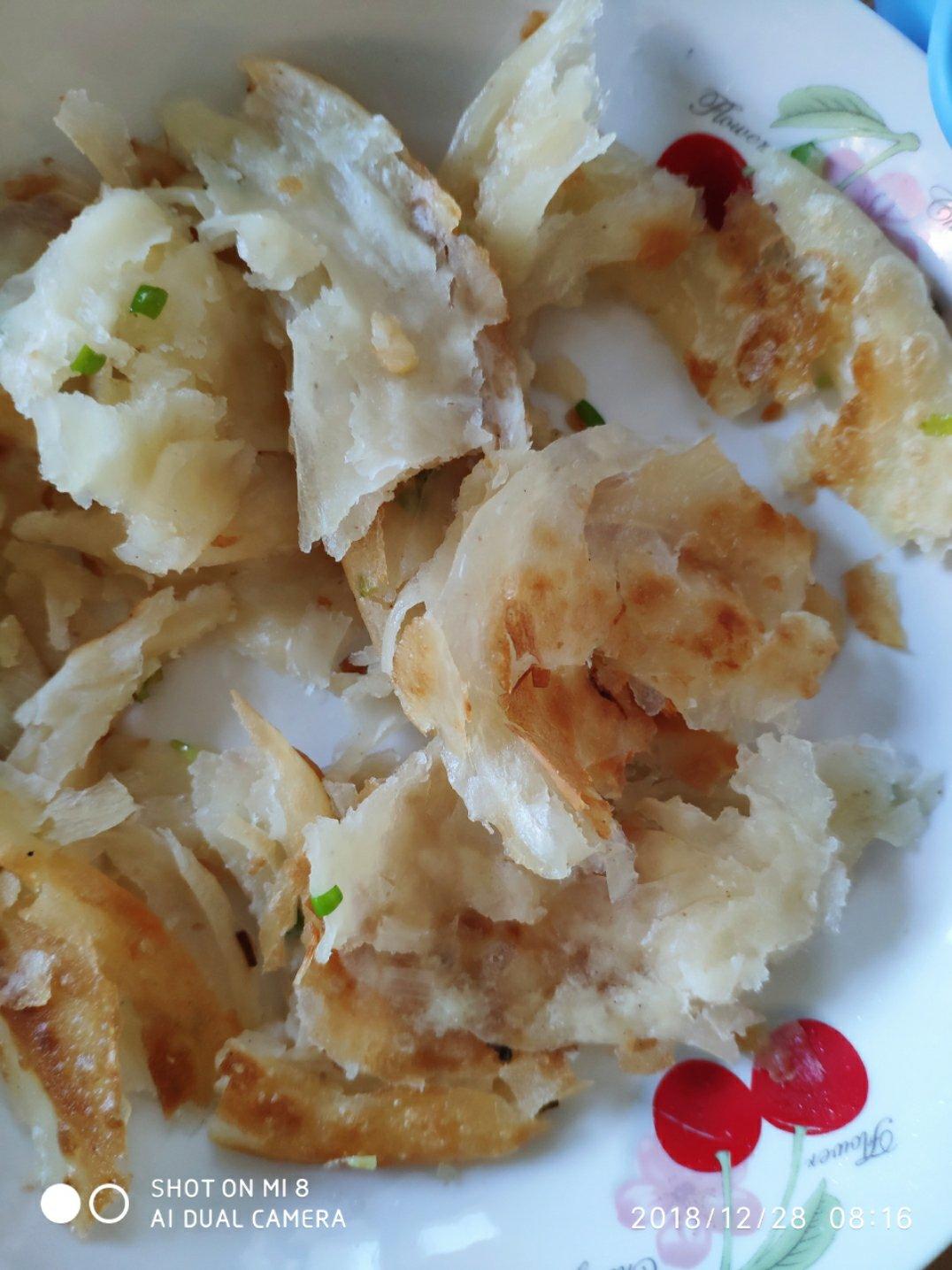 千层香酥葱油饼