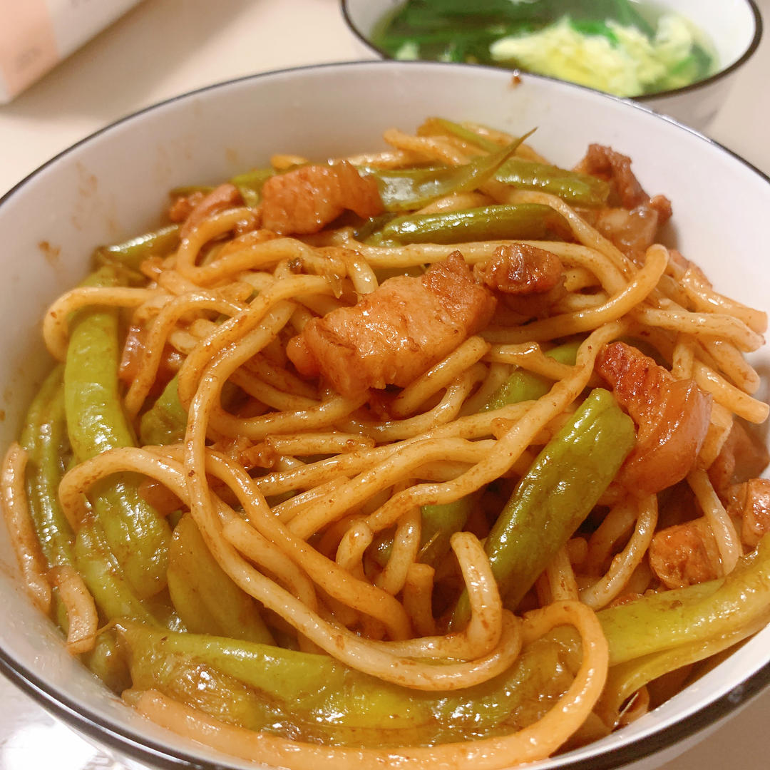 豆角焖面