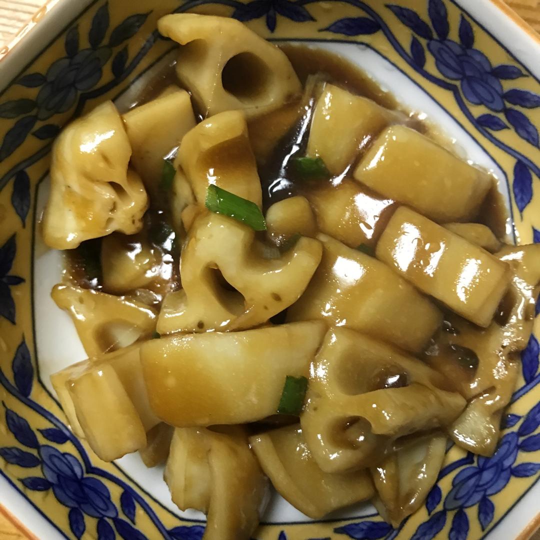 酸甜的开胃菜-  糖醋藕丁