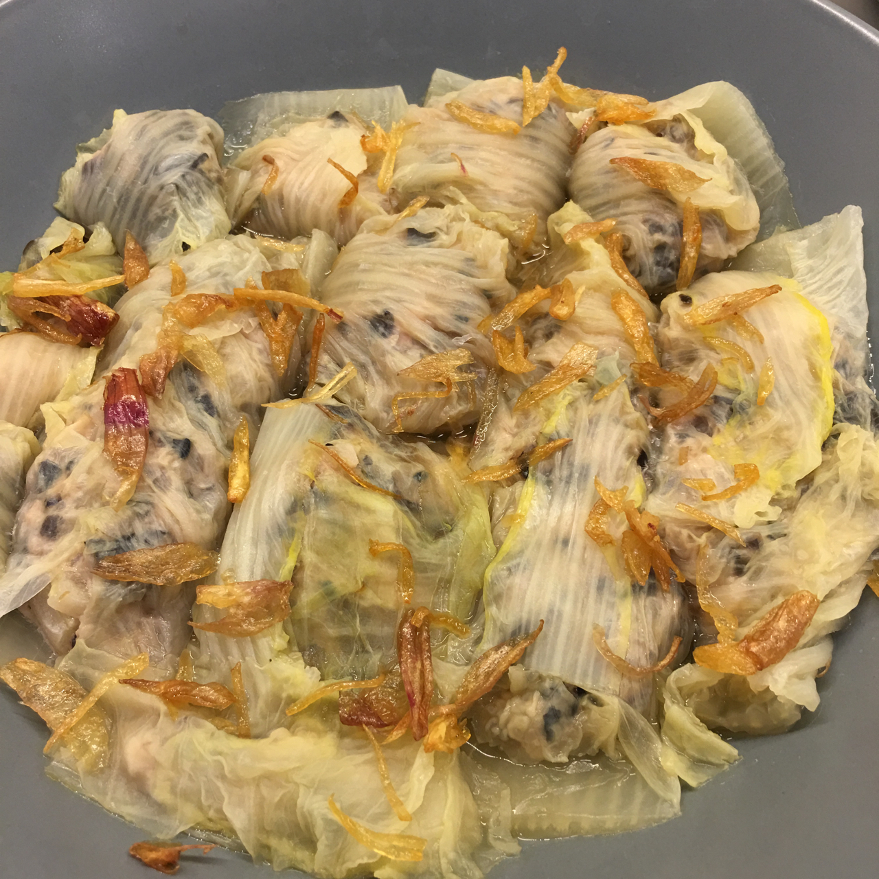 肉酿白菜卷