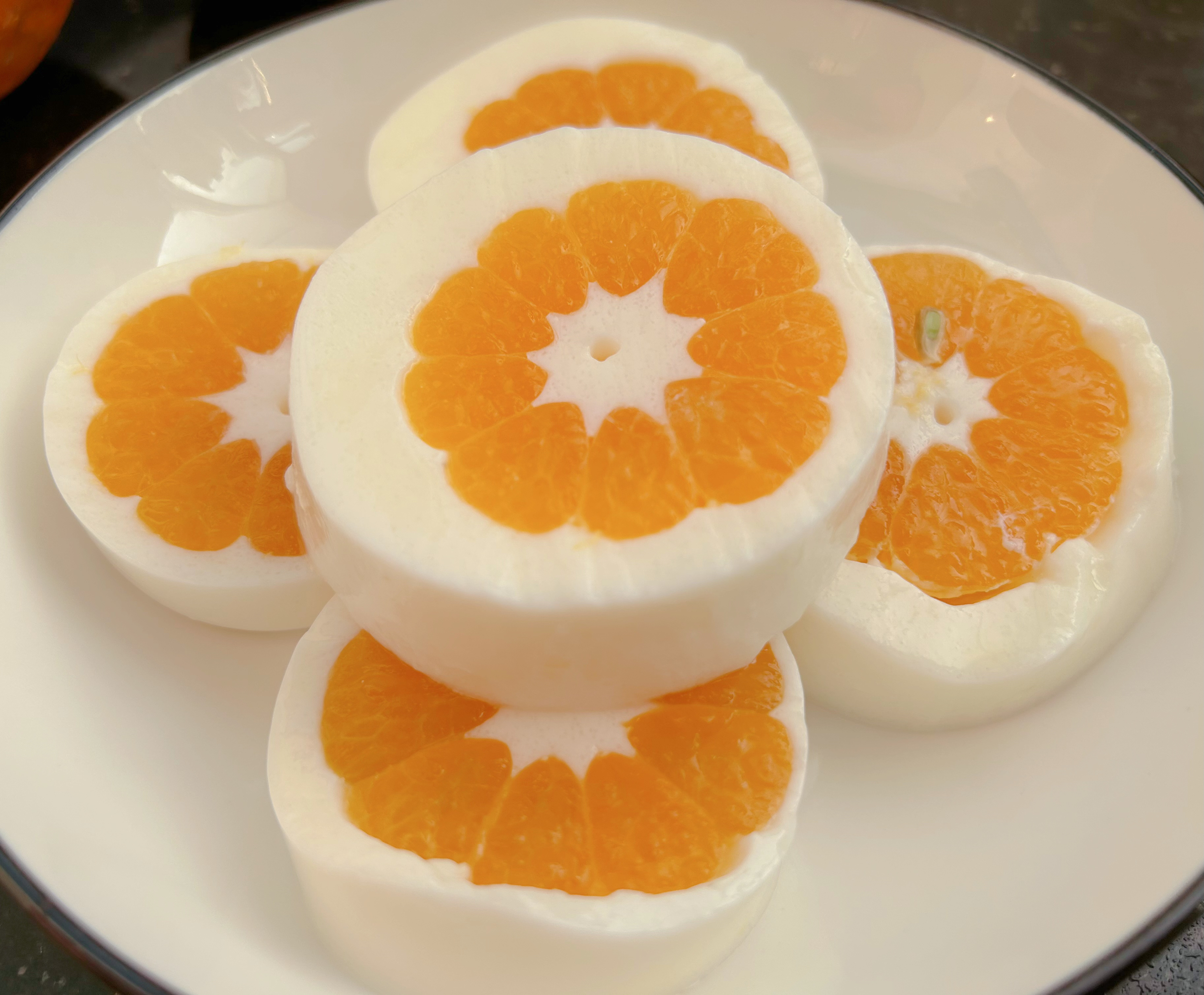 冬日橘子冻的做法