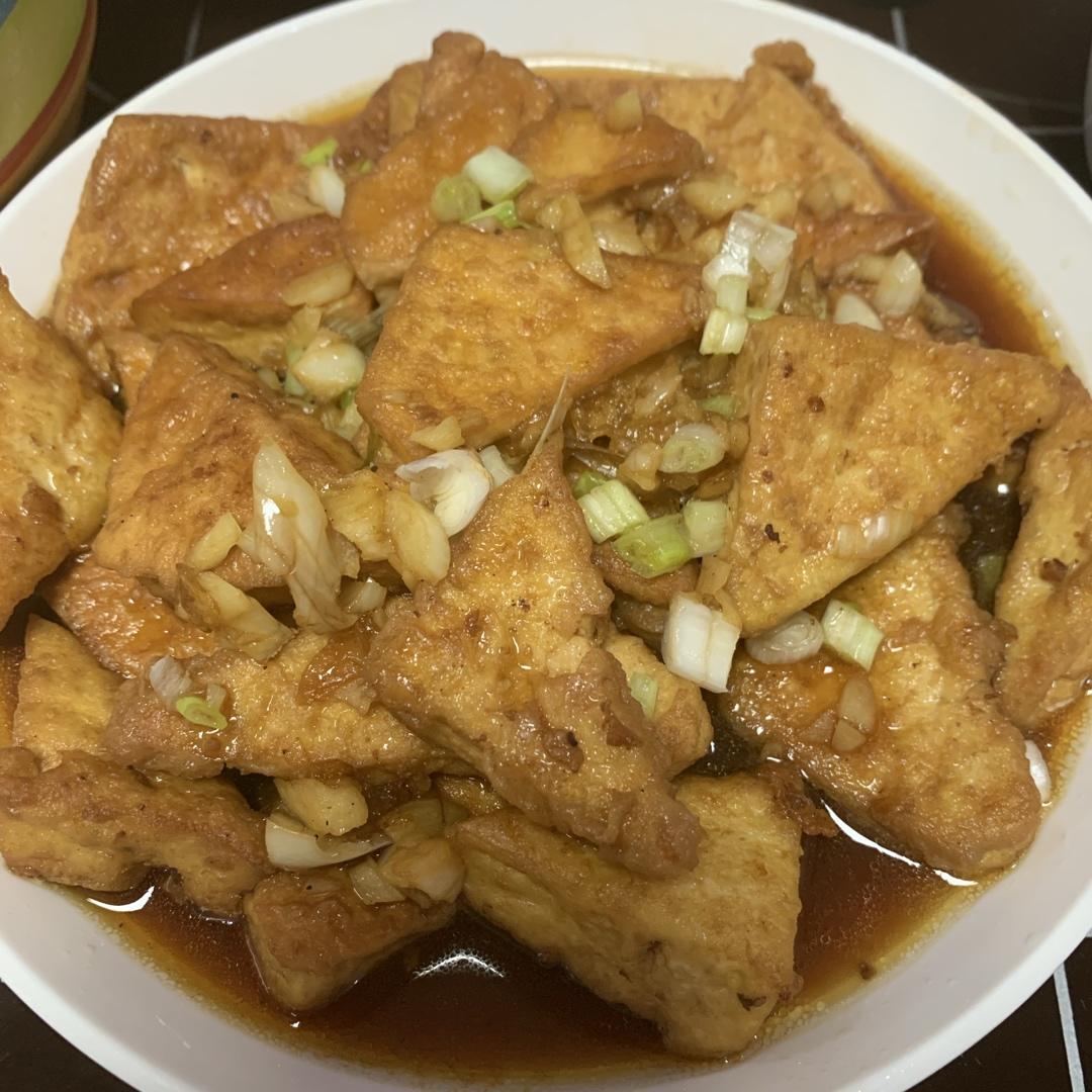 无敌好吃的香煎豆腐