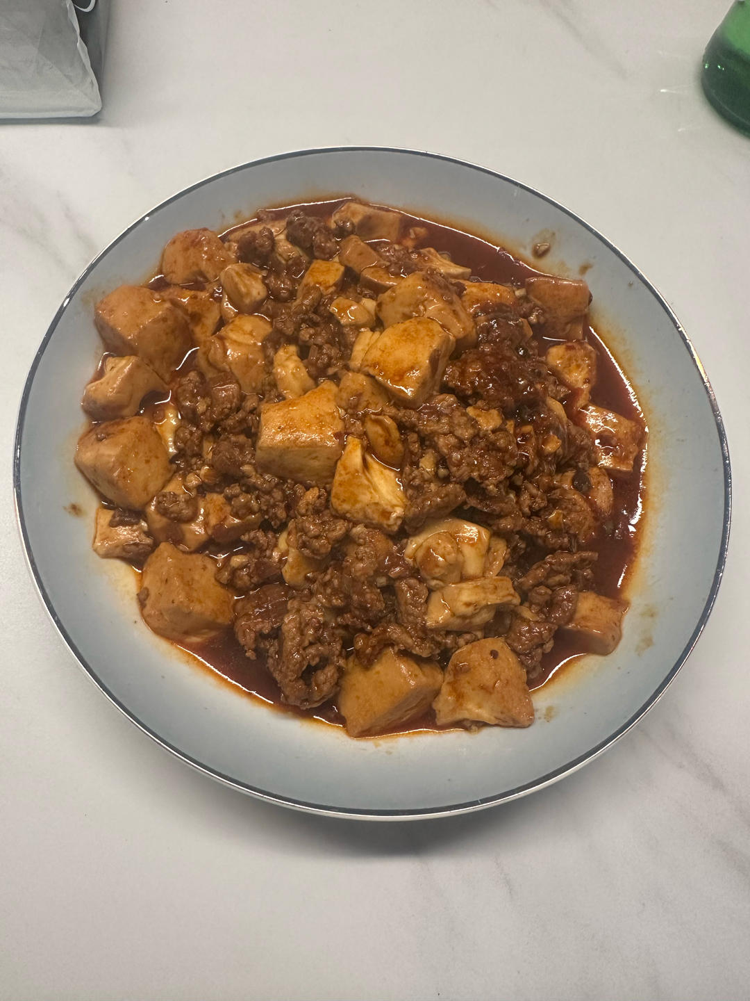 最快捷简单的下饭菜：肉末豆腐