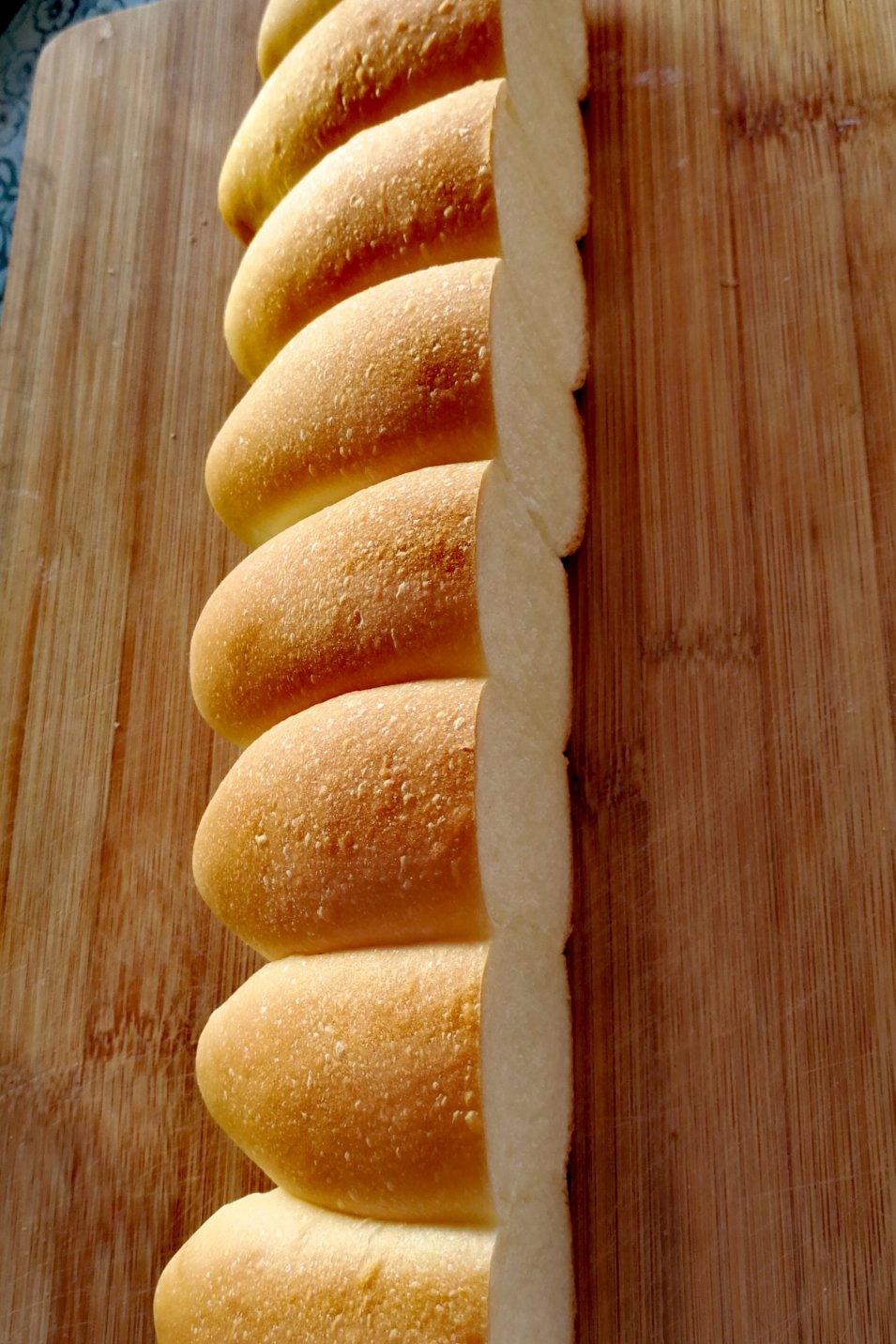 蜂蜜淡奶油面包#美味排包#