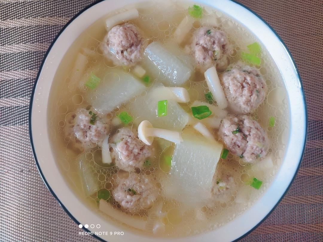 冬瓜肉丸汤
