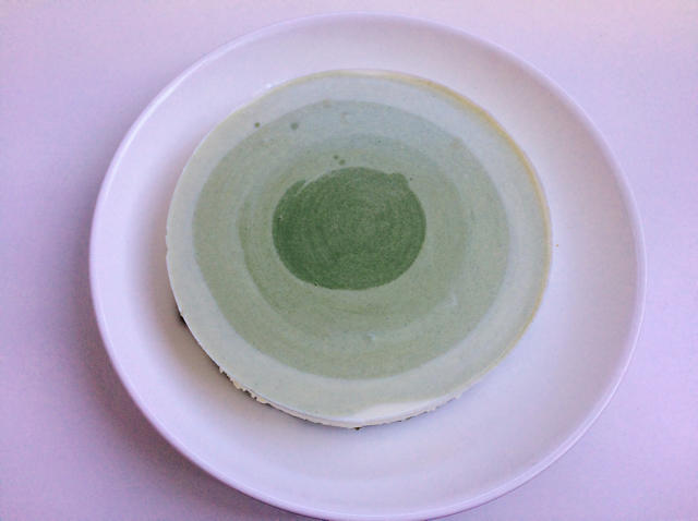 渐变抹茶慕斯蛋糕：我Amanda带着既美又作的抹茶甜点又来了！【曼食慢语】