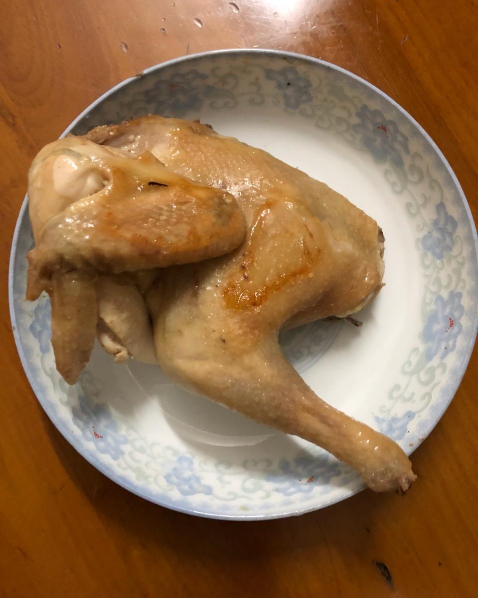 电饭煲版盐焗鸡