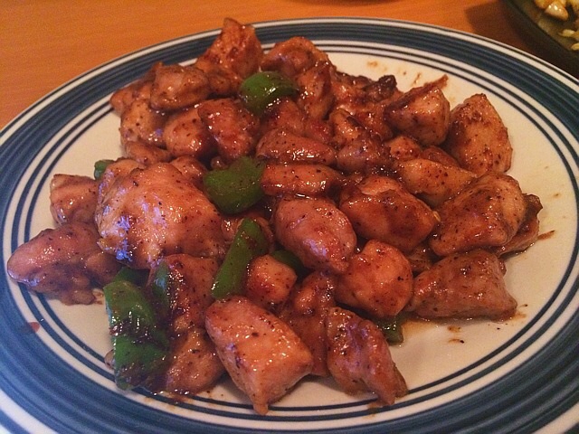 黑椒猪肉粒