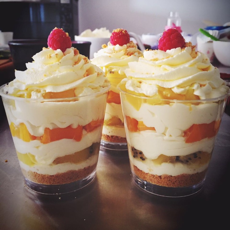 fruitstime微果时光做的缤纷奶油水果杯