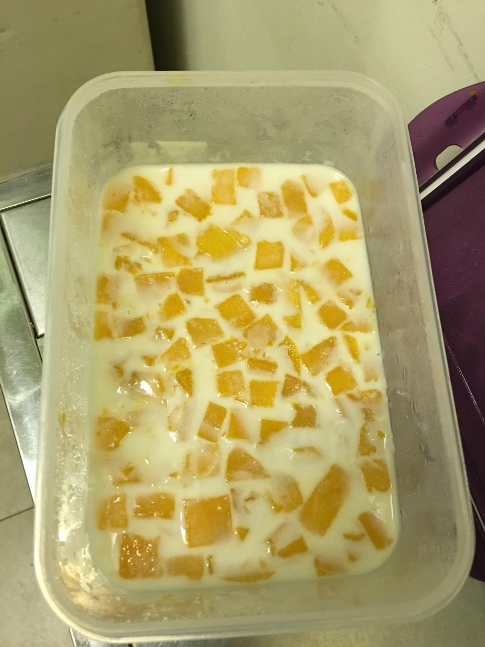 午后小甜点芒果椰汁糕教程