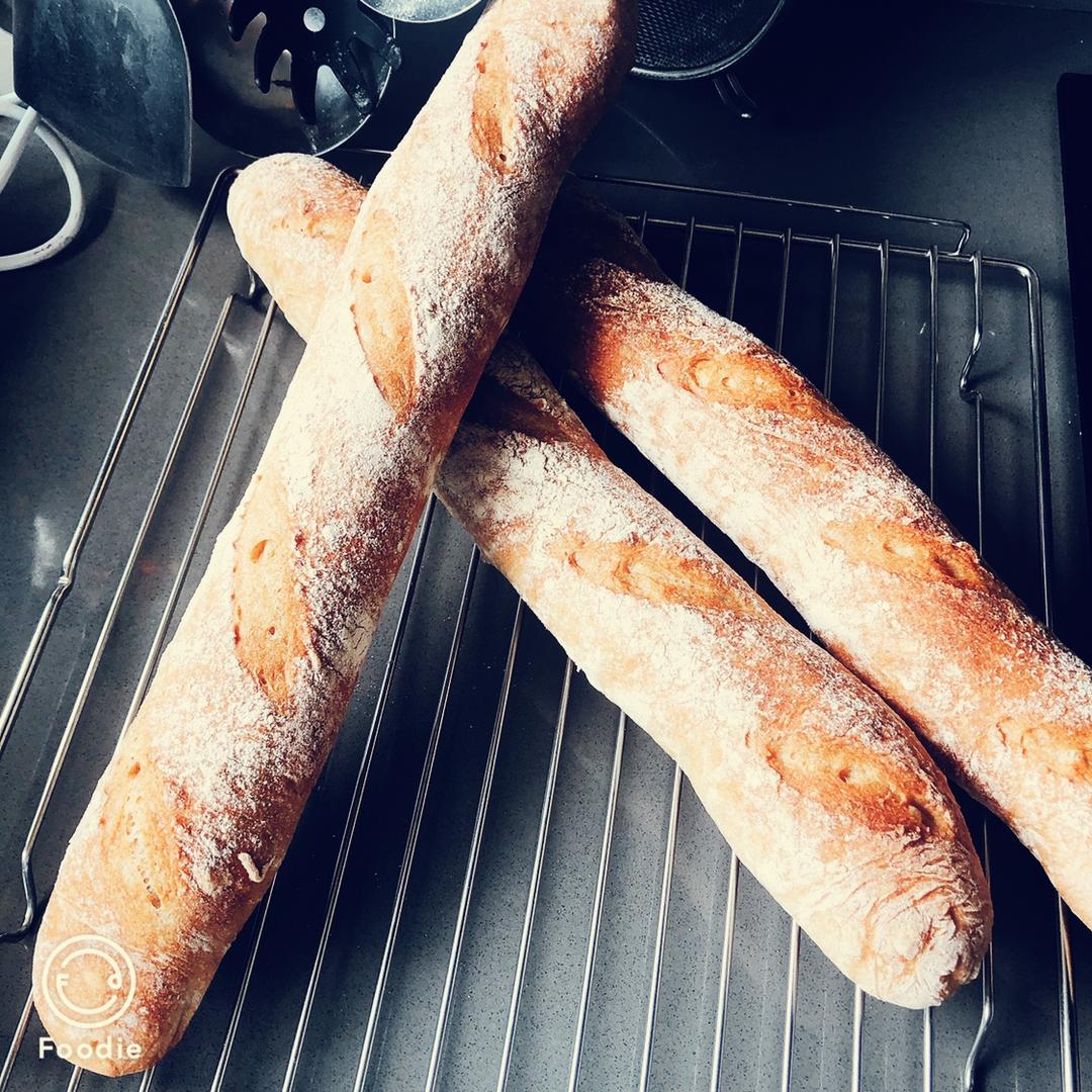 香脆健康的全麦法棍Whole Wheat Baguette
