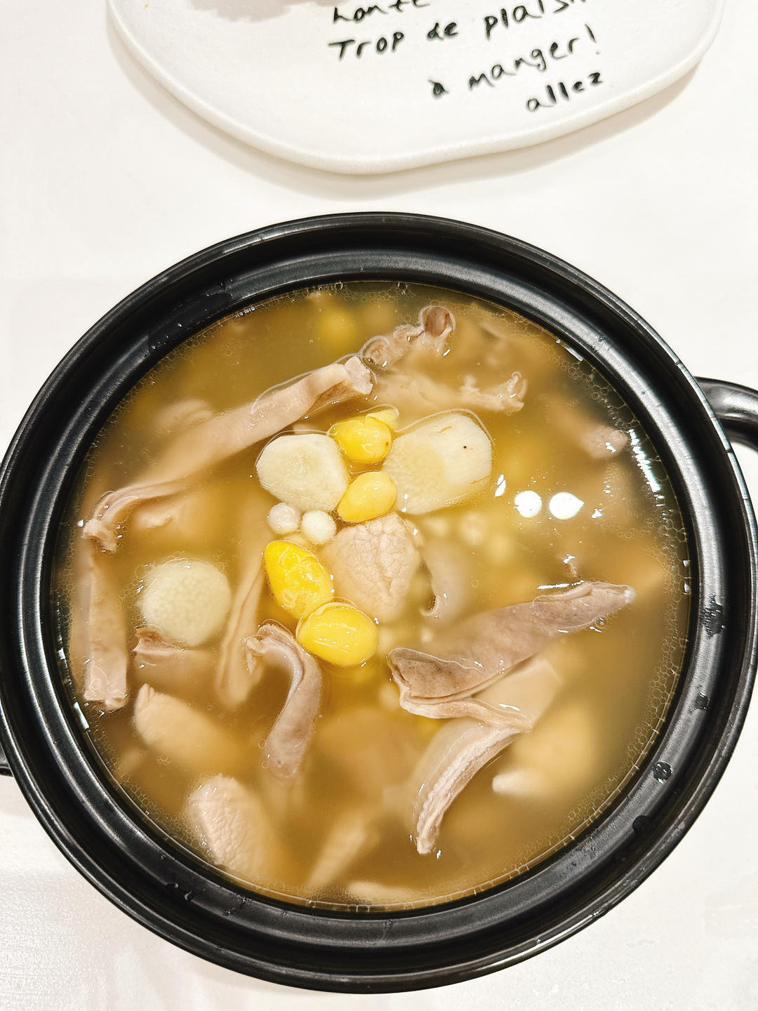 莲子芡实猪肚汤（小美版）