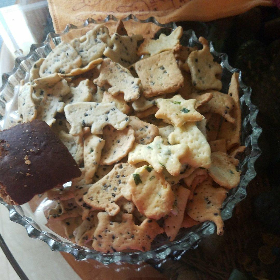 无糖芝麻苏打饼干