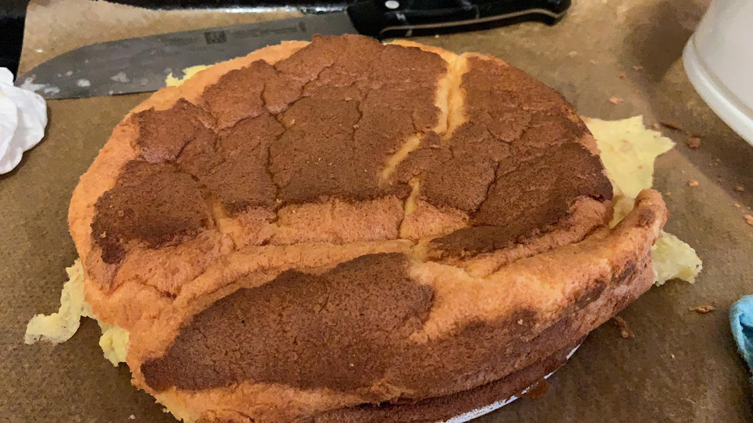 八寸，六寸戚风蛋糕【适合做生日蛋糕的蛋糕胚】