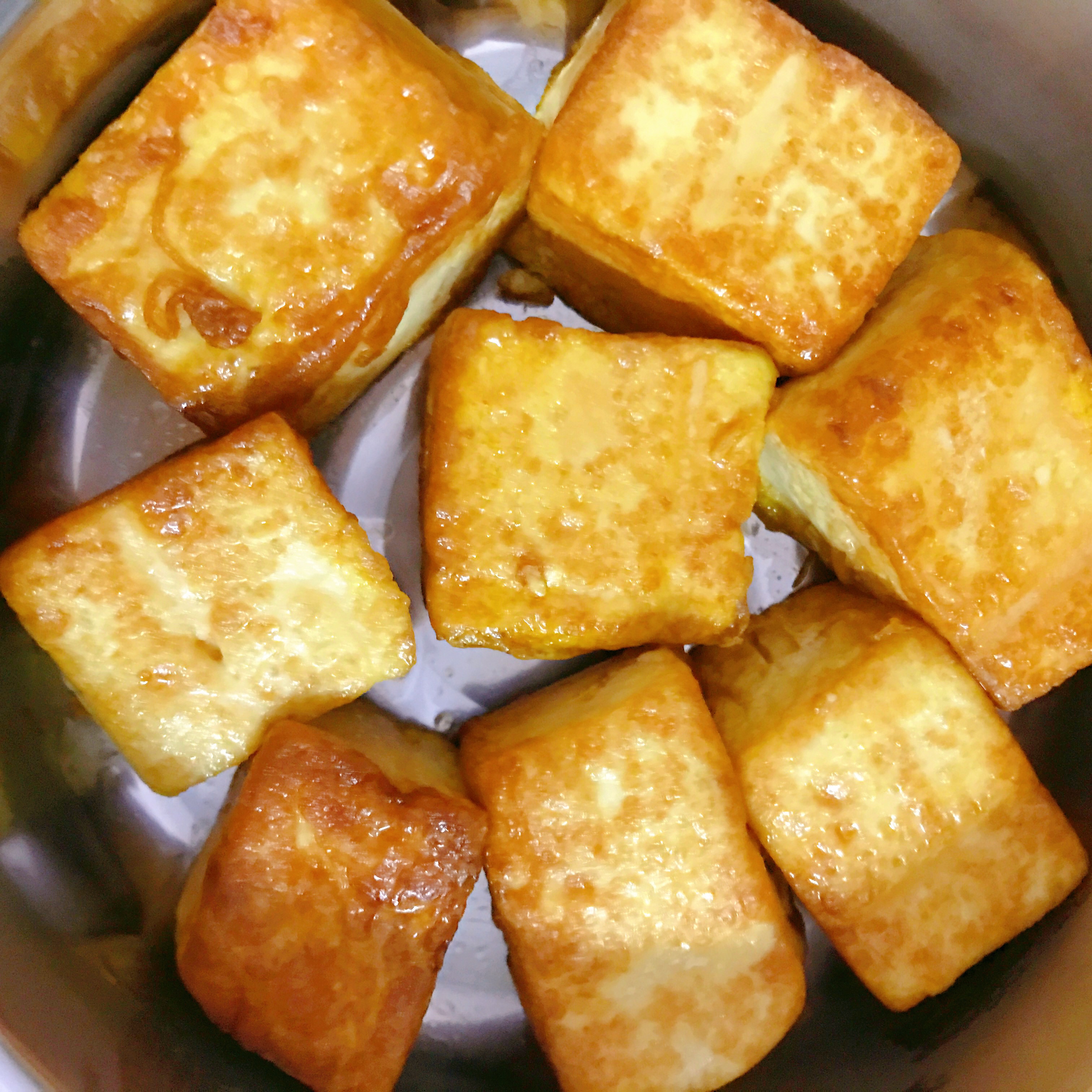 香煎嫩豆腐的做法